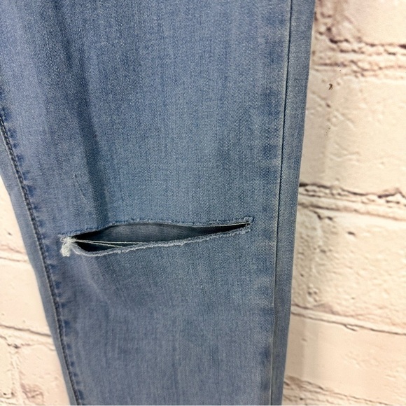 PacSun bullhead Jean super high rise skinniest denim jean NWT size 28 distressed - Picture 6 of 14